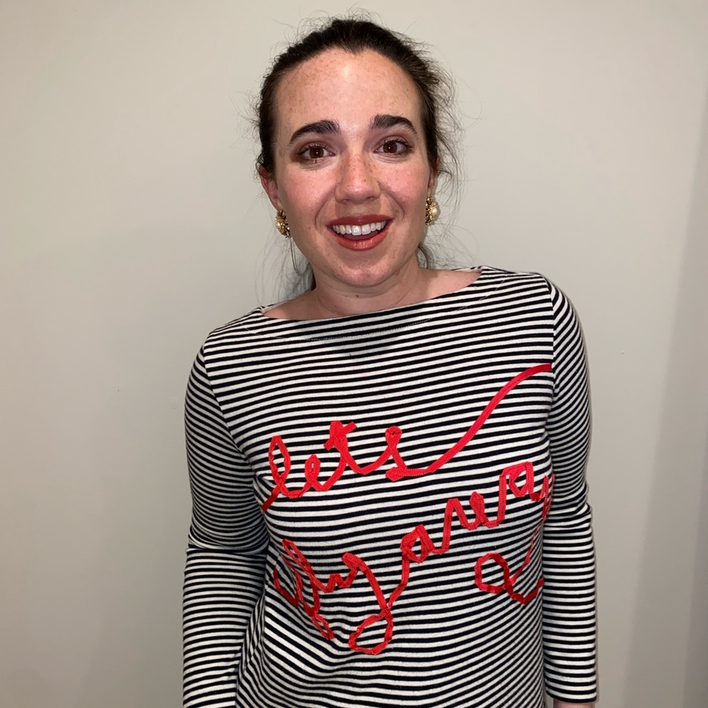 Kate Spade boatneck shirt